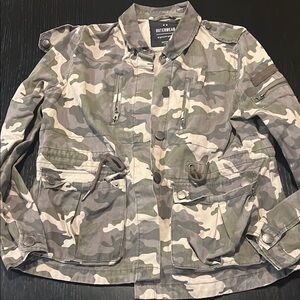 Camouflage Military Style Jacket